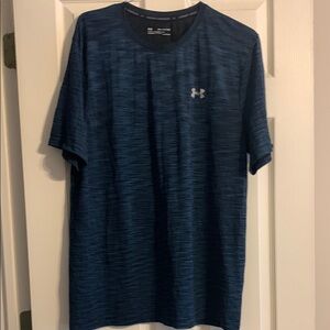Under Armour Blue Short Sleeve Tee Athletic Comfort